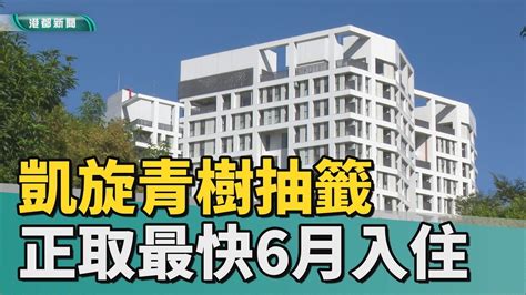 新建社會住宅公告凱旋青樹抽籤結果 正取戶最快6月入住 Youtube