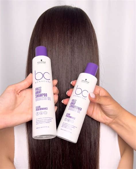 No More Static Hair Thanks To Our NEW Bonacure Frizz Away Duo