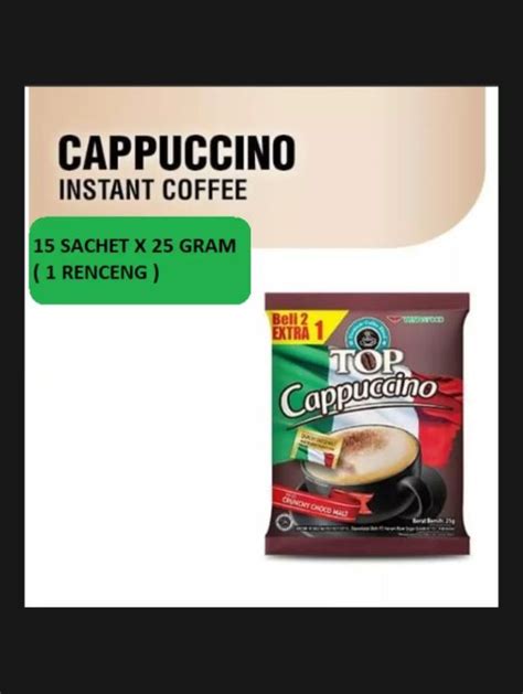 Top Kopi Cappuccino Isi Saschet X Gr Lazada Indonesia