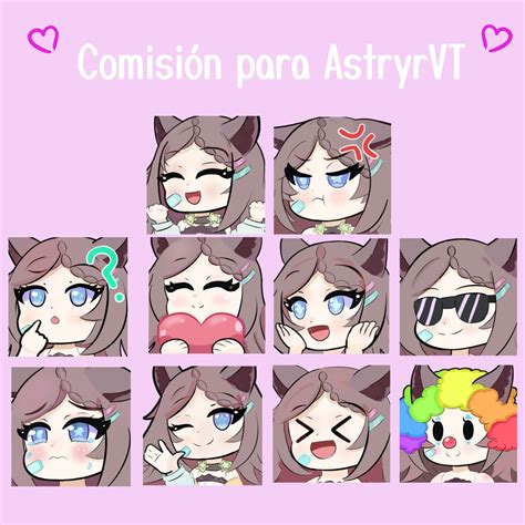 Kumoe Emote Commissions Open On Twitter RT Dan92333 Buenas