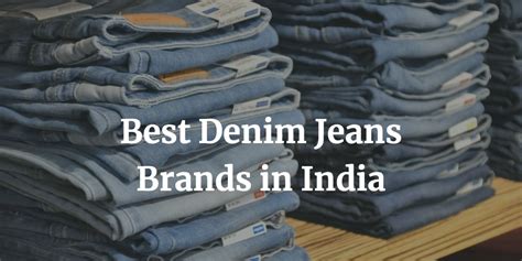 Top Jeans Brands In India Off