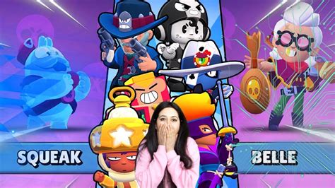 Brawl Talk Squeak Ve Belle Brawl Stars Youtube