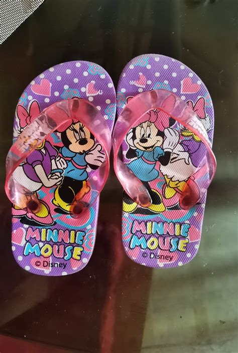 Minnie Mouse Slippers on Carousell