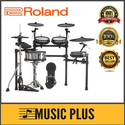 Roland TD 27KV V Drums Electronic Drum Set With RH 5 Headphone Kick