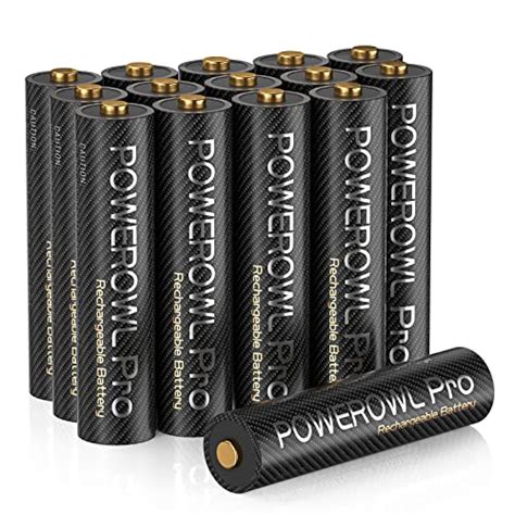 Powerowl Rechargeable Aaa Batteries Pro High Capacity Mah Premium