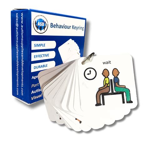 Buy Visual Behaviour Keyring Behaviour Symbol Cards Compatible With