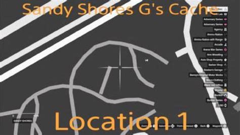 G S Cache Sandy Shores Location 1 YouTube