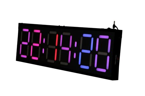 Mixed Always Skylink Jumbo Large Inch Digital Wall Clock In Color