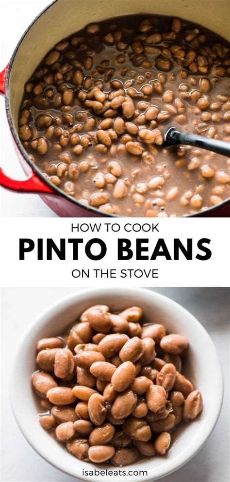 How To Cook Pinto Beans On The Stove Isabel Eats Recipe Mexican