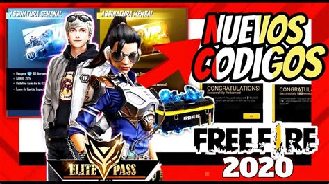 Nuevos CODIGOS De FREE FIRE 2020 Hoy 24 DE JULIO ACTUALIZADOPROBANDO