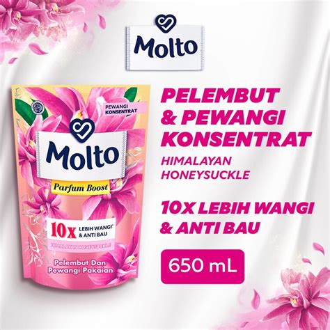 Jual Molto Pelembut Dan Pewangi Parfum Boost Himalayan Honeysuckle