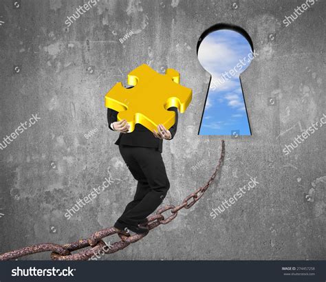 113 Businessman Walking Towards Keyhole Images Stock Photos And Vectors