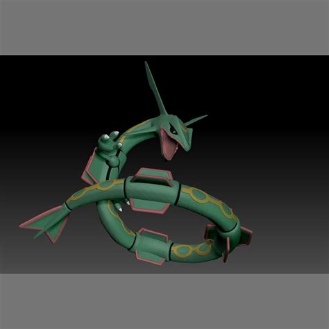 Fichier Stl Pokemon Rayquazamod Le Imprimer En D T L Chargercults