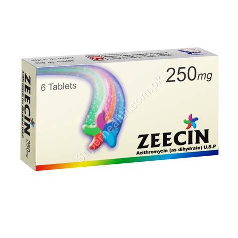 Zeecin 250mg Tab Super Health