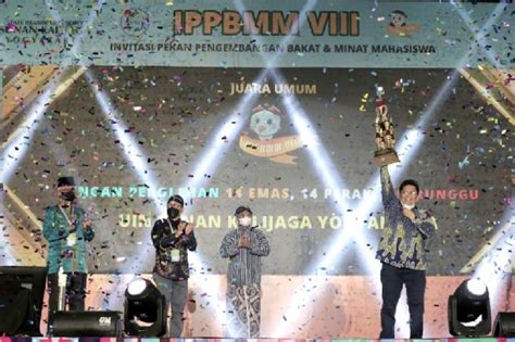 Uin Sunan Kalijaga Yogya Juara Umum Ippbmm Se Jawa Madura