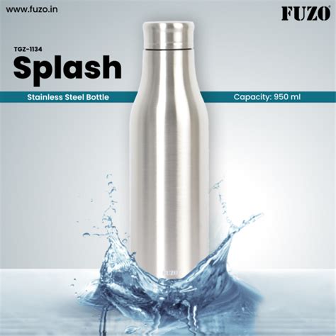 Fuzo Stainless Steel Bottle Tgz 1134 Splash At Rs 240piece Water