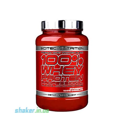 Сироватковий протеїн концентрат Scitec Nutrition 100 Whey Protein Professional 920 г Скайтек