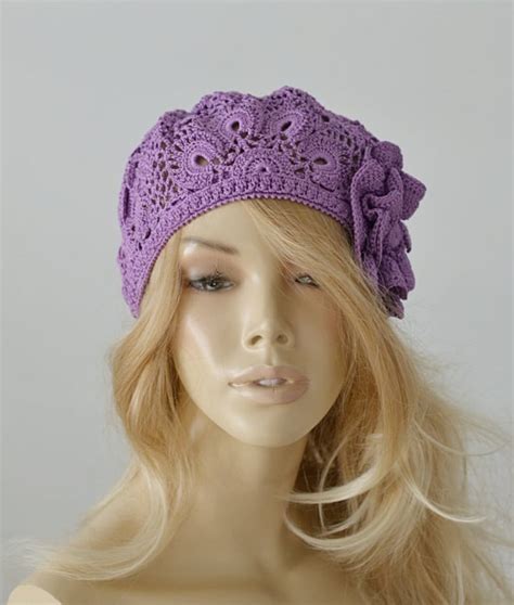 Crochet Hat Pattern Pattern Pdf Patterns Berets Crochet Cap Pattern