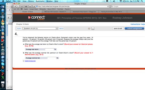 finance question image cheggcom