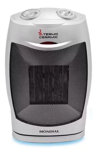 Aquecedor Mondial A Termo Ceramic Cinza V Frete Gr Tis