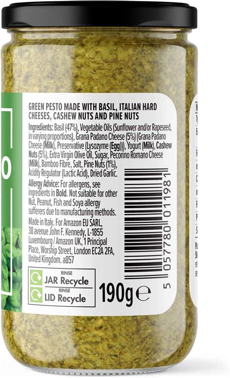 By Amazon Basil Pesto Green Pesto G