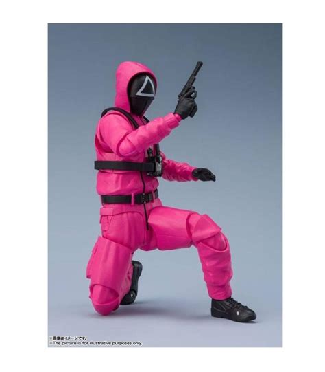 Figura Tamashii Nations Masked Soldier Triangle Sh Figuarts Squid Game