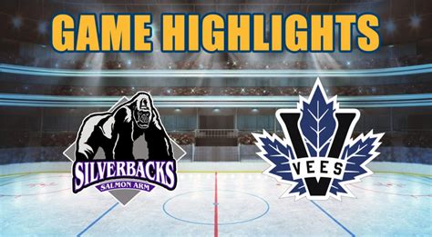 HIGHLIGHTS Salmon Arm Silverbacks Penticton Vees April 28th 2023