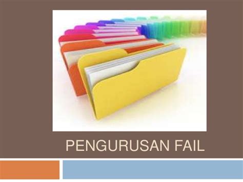 Pengurusan Fail