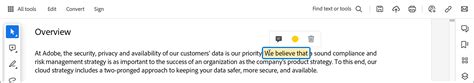 Добавление комментариев и пометок в документы PDF в Adobe Acrobat и ...