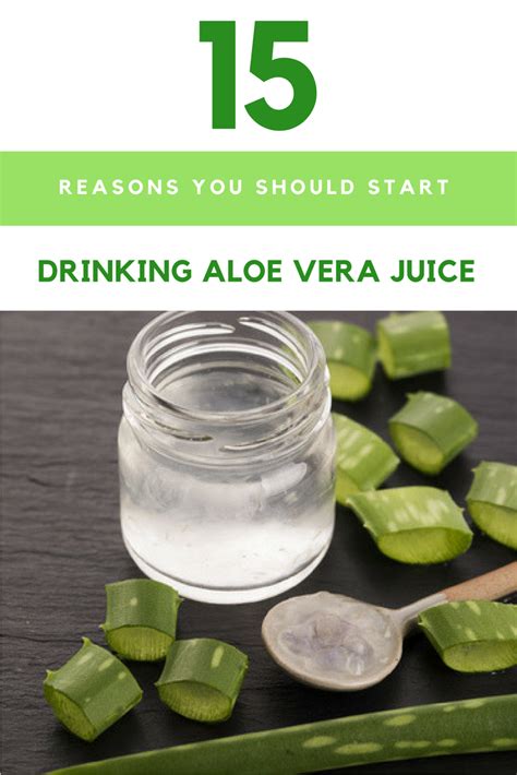 15 Amazing Benefits For Drinking Aloe Vera Juice