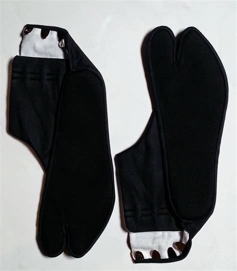 Traditional Cotton Tabi Socks - Black -White – Cool East Market