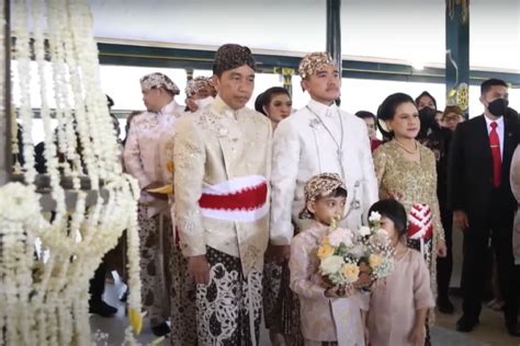 Momen Menarik Pernikahan Kaesang Dan Erina