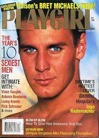 Playgirl Magazine Issue Dated December 1998 POISON S Bret Michael S NUDE Get Intimate With
