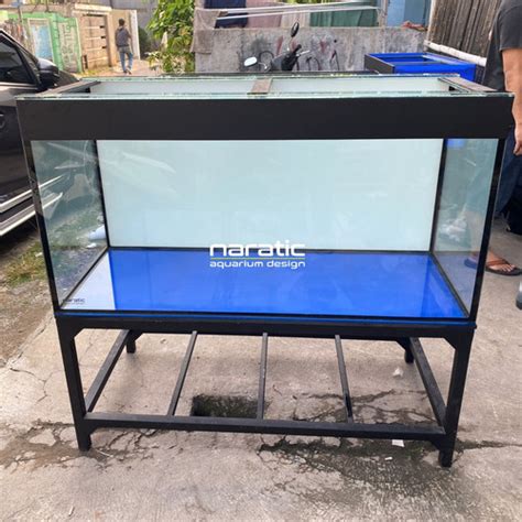 Jual Aquarium 120x50x60 10mm Top Filter Kaca Jakarta Selatan