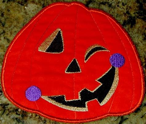 CSS380 Pumpkin Hot Pads C Some Stitches