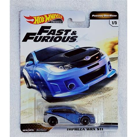Hot Wheels Fast Furious Subaru Impreza Wrx Sti