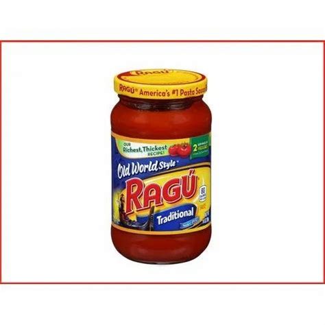 Ragu Traditional Pasta Sauce, Packaging Type: Glass Jar, Packaging Size ...