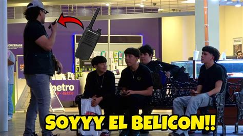 El Belicon Sings Peso Pluma In Public YouTube