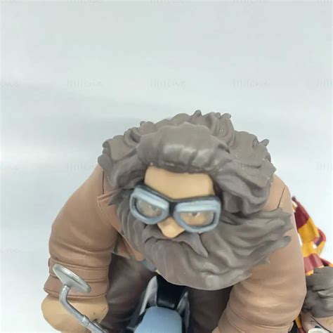 Hagrid y Harry en moto Modelo de impresión 3D STL