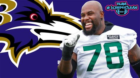 Ravens Sign Morgan Moses Youtube