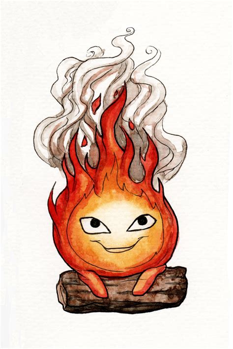 Calcifer by Evanira on DeviantArt