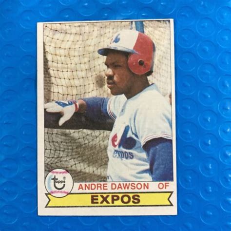 Topps Baseball Andre Dawson Montreal Expos Hof Ebay