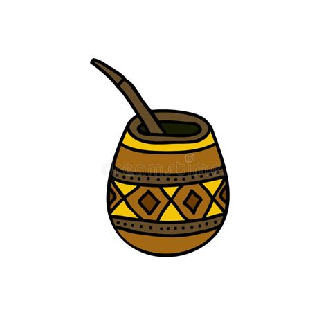 Yerba Mate Ilustraciones Stock Vectores Y Clipart