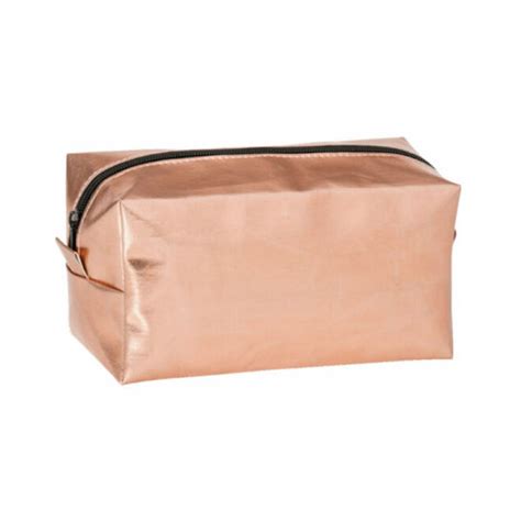 Rose Gold Cosmetic Bag Beautybar