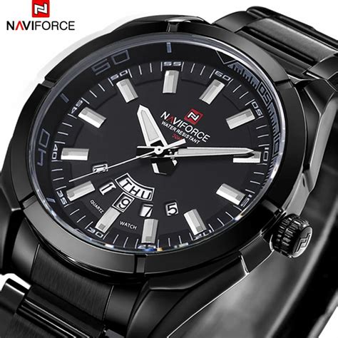 NAVIFORCE reloj deportivo de cuarzo para hombre cronógrafo de pulsera