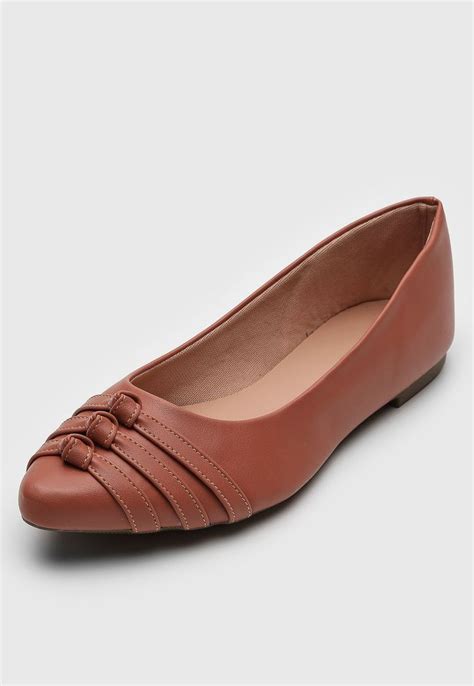 Sapatilha DAFITI SHOES Tiras Nó Rosa Sapatos minimalistas