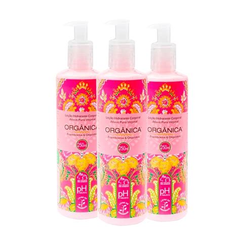 Pack Hidratante Framboesa e Orquídea 250ml Leve 4 Pague 3 Cosméticos