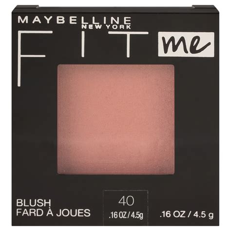 Save On Maybelline Fit Me Blush Peach 40 Order Online Delivery Stop