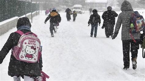 Son Dakika Bazı illerde okullar tatil edildi