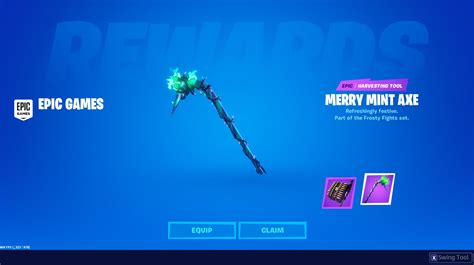 Fortnite Minty Axe Pickaxe Codes: How to get Merry Mint Pickaxe Codes US, UK, Worldwide ...